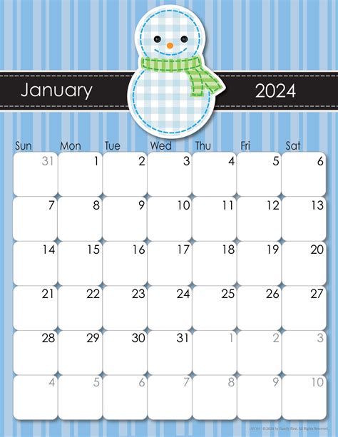 2024 whimsical printable calendars for moms imom