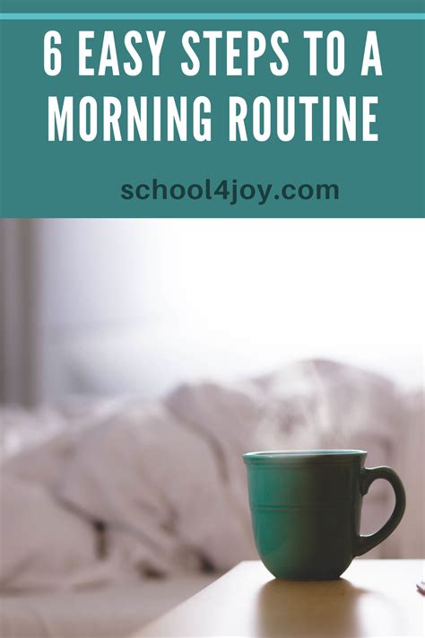 6 Easy Steps To A Morning Routine Health And Fitness Tips Morning