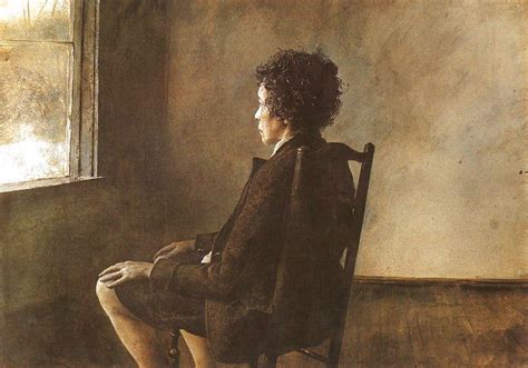 Up In The Studio By Andrew Wyeth From History Of Art Andrew