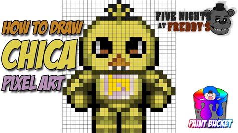 How To Build Chica From Fnaf Pixel Art In Minecraft Y Vrogue Co
