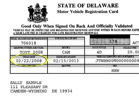 Submit your registration forms and payment to the dmv, sos, dor, or mvd. Each model year, each assembly plant begins production with the number 500001 and continues on ...