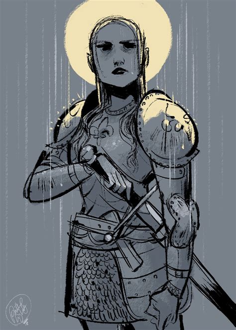 Joan Of Arc For Yesterdays Sketch Dailies Sketchdailies On Twitter