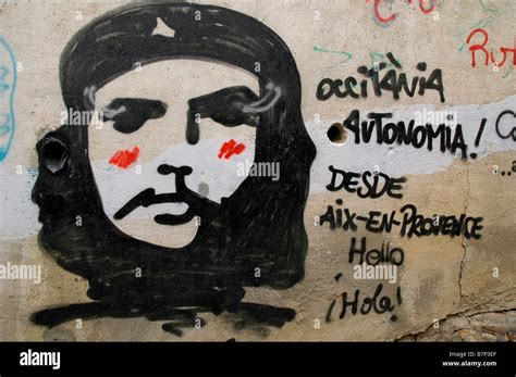 Graffiti Ernesto Che Guevara Hi Res Stock Photography And Images Alamy