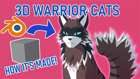 Hawkfrost 3d Speed Modeling Warrior Cats Youtube