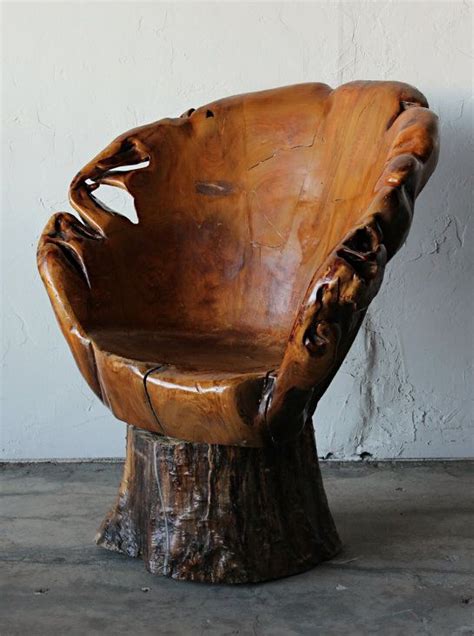Awesome Tree Stump Chair Decor Tree Carving Log Furniture