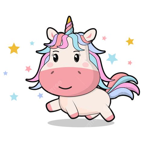 Cute Unicorn Rainbow Vector Design Images Cute Unicorn Cartoon Vector