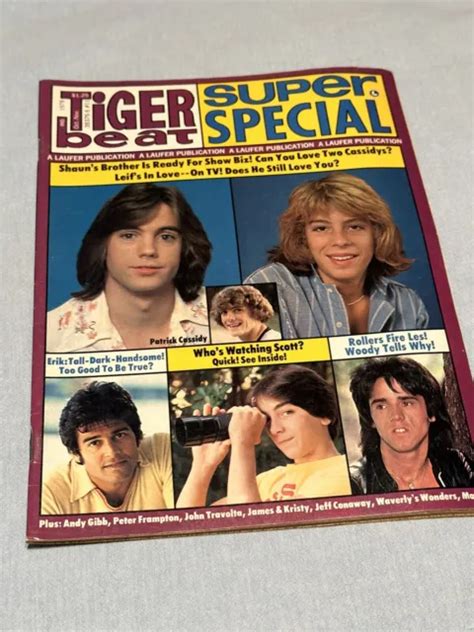 Tiger Beat Super Special Oct Nov 1978 Shaun Cassidy Leif Garrett Scott