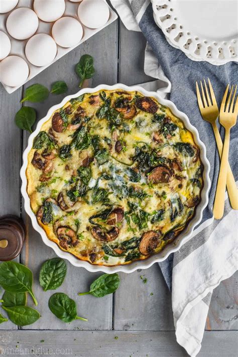 Crustless Spinach Quiche Simple Joy