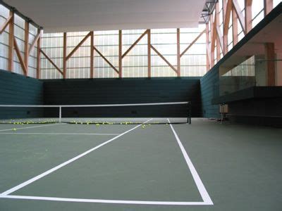 It's fun, fast paced, and easy to learn. Indoor tennis court of a private residence. ArchDigest ...