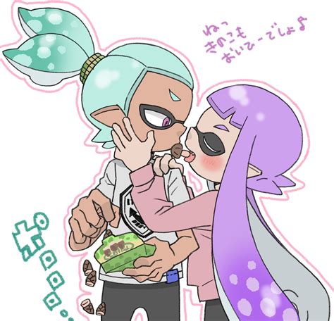 Inkling Couple Cuteness 💖 Splatoon Anime Disney Characters