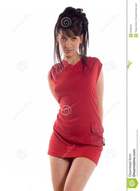 Hot Brunette Girl Stock Image Image Of Caucasian Emotion 2503023