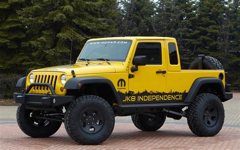 Jeep Wrangler Pickup Conversion Kit Exceeds Mopars Sales Expectations
