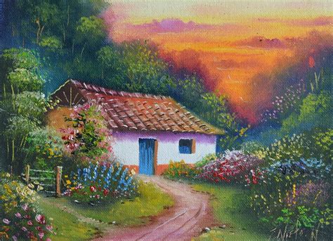 Imágenes Arte Pinturas Paisajes Fáciles De Pintar