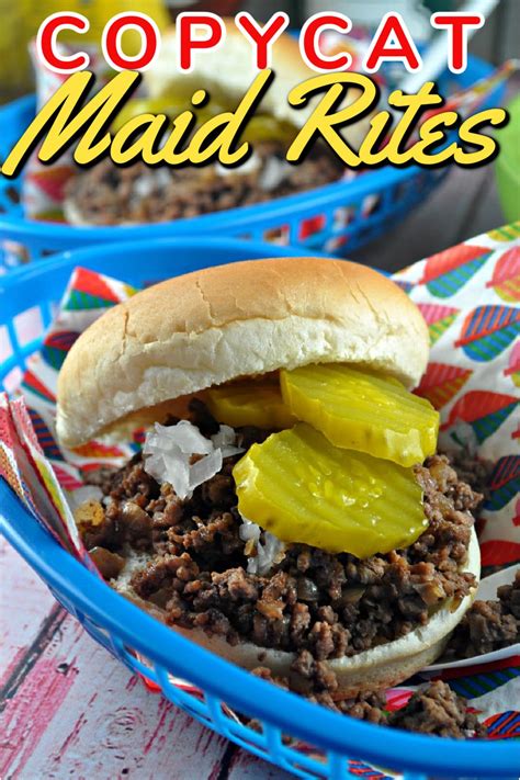 Maid Rite Recipe Copycat Loose Meat Sandwich The Food Hussy