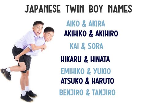 100 Japanese Twin Boy Names Cenzerely Yours