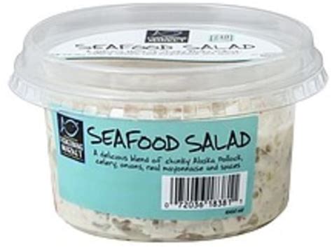 Harris Teeter Seafood Salad 10 Oz Nutrition Information Innit