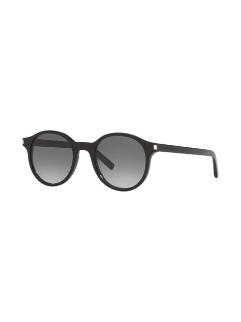 Saint Laurent Eyewear Sl 521 Round Frame Sunglasses Farfetch