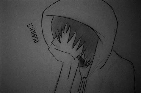 Anime Emo Boy Drawing By Chassu D3e1ft2 By