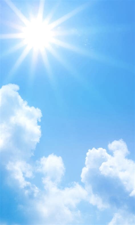 1366x768px 720p Free Download Sunny Day Bright Clouds Color