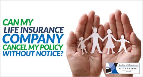 Can an employer terminate health insurance without notice. Can My Life Insurance Company Cancel My Policy Without ...