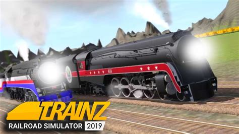 Nandw J 611 Aft Vs Sp 4449 Aft In Trainz 2019 Youtube