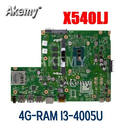 Amazoon X540la Laptop Motherboard For Asus X540lj X540l F540l X540 Test
