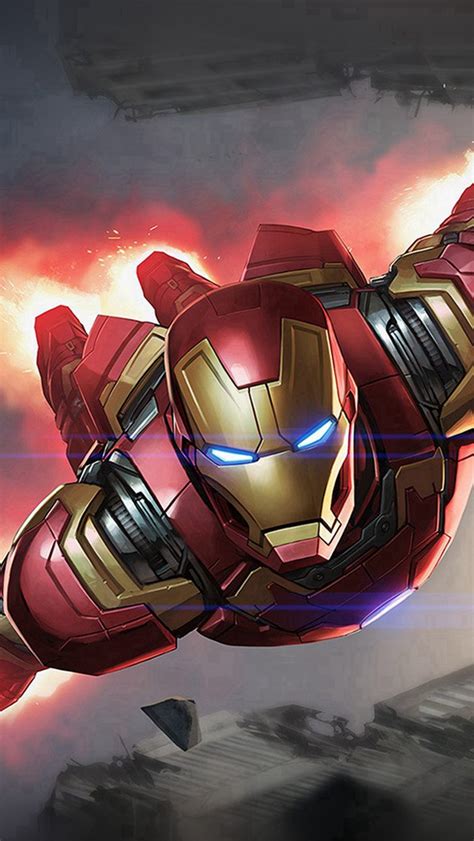 Ironman Hero Marvel Illustration Art Iphone Wallpapers Free Download