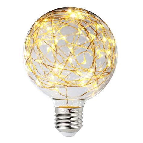 Led Globe Fairy Light Bulb For Ambient Night Lighting E26 Standard