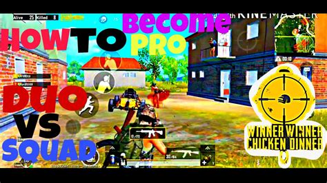 How To Become Pro😎 Player In Pubg Mobile Become Pro Duo Vs Squad Pubg Mobile Youtube