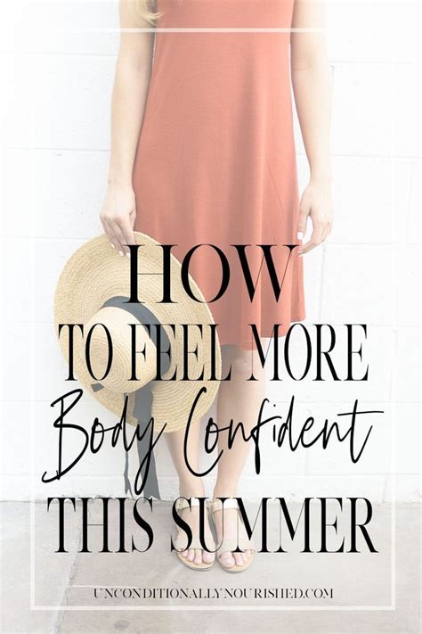 Feel More Body Confident With These Top Tips To Help You Love Your Body More This Summer And
