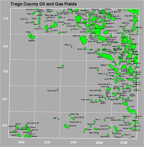 Trego County Oil And Gas Production