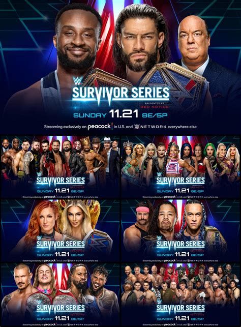 Card For Tonights Wwe Survivor Series 2021 Rsquaredcircle