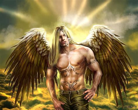 Smoking Blonde Boy Angel From Angels Male Angels HD Wallpaper Pxfuel