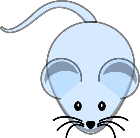 Light Blue Mouse Clip Art At Vector Clip Art Online