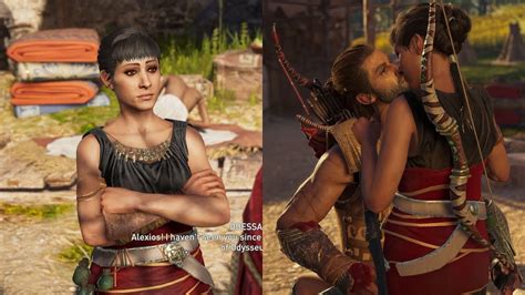 Assassins Creed Odyssey Odessa Romance Alexios Youtube