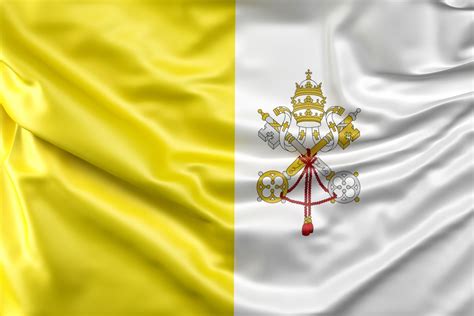 Флаг Ватикана Фото