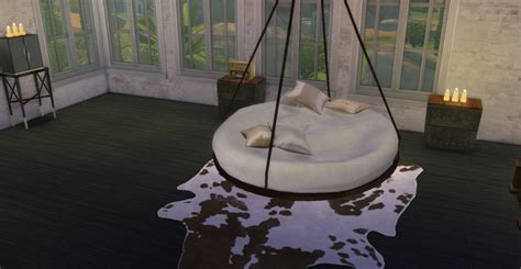 Sims Round Bed Cc Images And Photos Finder