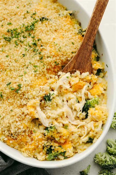 Chicken Broccoli And Rice Chicken Casserole Recipe The Recipe Critic