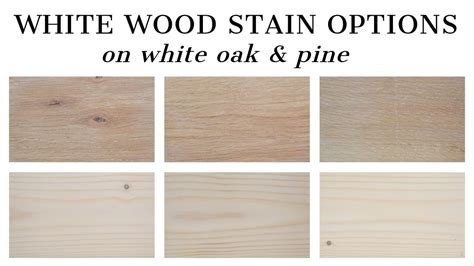 White Wood Stain Options How To Whitewash Wood With Stain Youtube