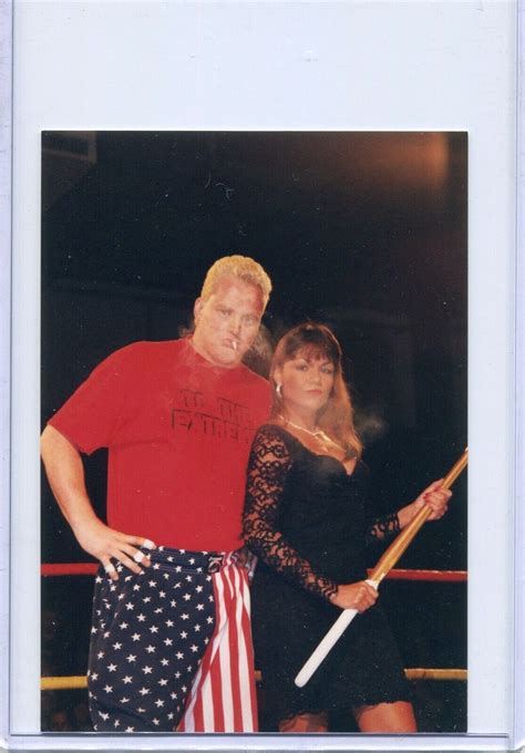 Nancy Benoit Woman Original Ecw Wrestling Photo Wwe Roh Ecw Wcw Ebay