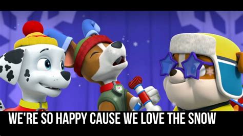 Paw Patrol Pup Rock Winter Wondershow Sing Along High Quality Audio