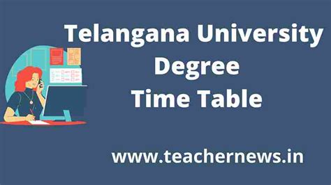 Telangana University Degree Time Table 2022 Tu Ug Semester Exam Dates