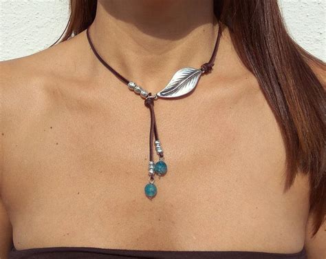 Lariat Necklace For Women Boho Necklace Gem Jewelry Y Etsy Boho