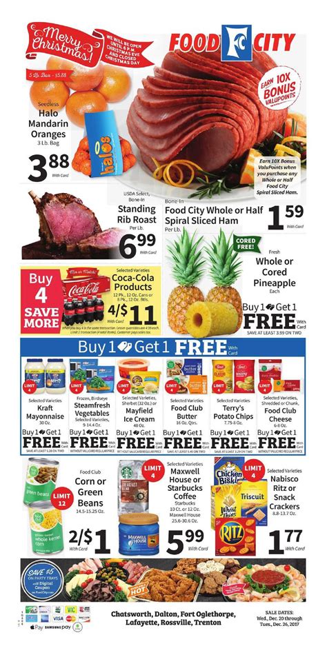 Food city's new professional shopping service. Food City Weekly Ad December 20 - 26, 2017 - http://www ...