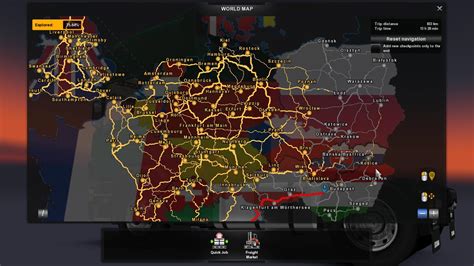 Ver Ffentlichung Empfindlichkeit Becks Euro Truck Simulator Map Mod