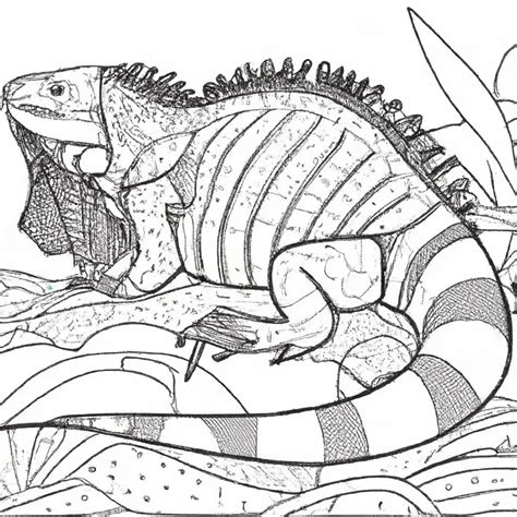 Iguana Marinha Desenhos Para Colorir Gr Tis