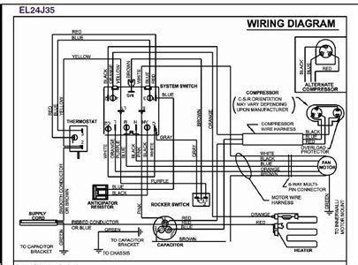 Icons that stand for the parts in the circuit, and lines that represent the connections between them. 2005 Dometic Rv Air Conditioner Wiring Diagram