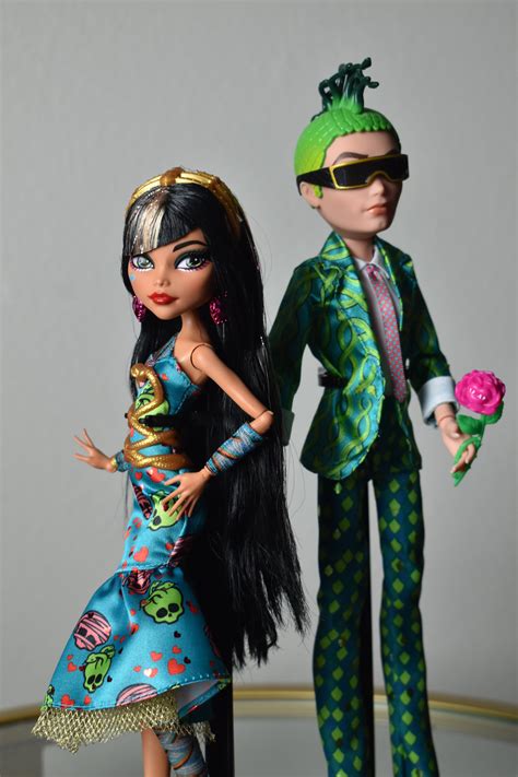 Monster High Cleo And Deuce Howliday Love Edition Valentines Day 2 Pack Dolls