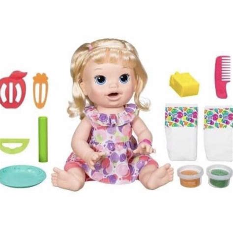 Baby Alive Sara Comilona Loira Importada Dos Eua Em Promoção Na Americanas