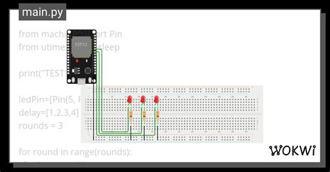 Micropython Blink Esp32 Kittitat Wokwi Esp32 Stm32 Arduino Simulator